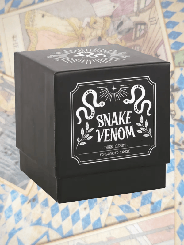 Snake Venom Dark Opium Gothic Candle