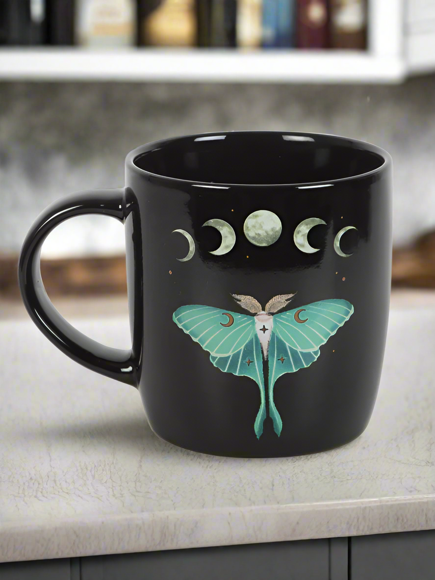 Luna Moth Mug design