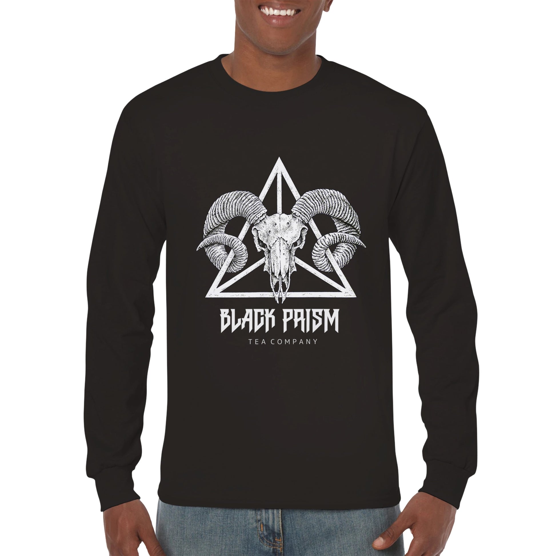 Black Prism logo longsleeve t shirt