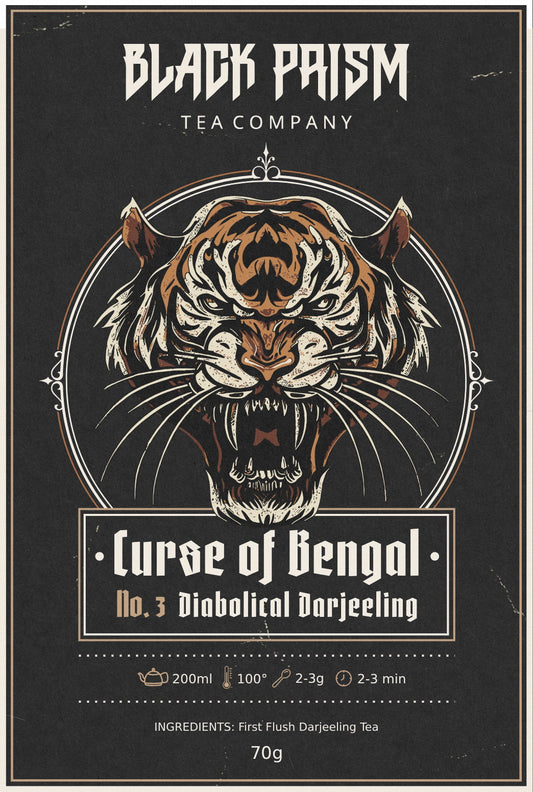 Curse of Bengal Darjeeling Tea package