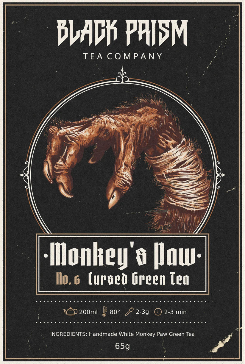 Monkey's Paw packaging label