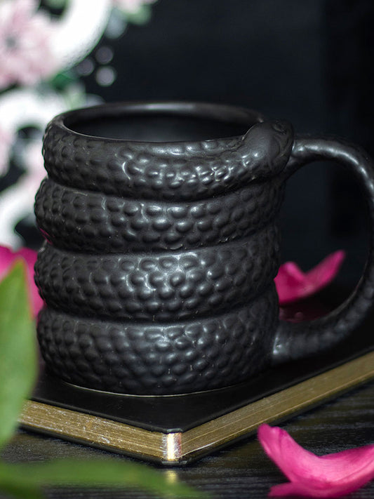 Coiled Serpent Mug